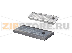 Клавиатура Zone 2 / Division 2 keyboard with joystick mouse TA3/EXTA3-*-K6-* Pepperl+Fuchs General specificationsTypeKeyboard with joystickSuitable componentsSK-PC-D2-UU1-10-HSSupplyRated voltageEx i, via data lineIndicators/operating meansKeyboard105 entry keys Keyboard layout: US international (further keyboard layouts on demand)JoystickDriverMicrosoft Mouse &reg , USBInterfaceInterface typeUSBDirective conformityElectromagnetic compatibilityDirective 2004/108/ECEN 61000-4-2: 2009, EN 61000-4-3: 2006 + A1: 2008, EN 61000-4-4: 2004, EN 61000-4-6: 2009, EN 55011: 2009, EN 61000-6-2: 2005, EN 61000-6-4: 2007, EN 61326-1: 2006ConformityDegree of protectionIP66 (front plate) Type 4XAmbient conditionsOperating temperature-20 ... 50 °C (-4 ... 122 °F)Storage temperature-20 ... 70 °C (-4 ... 158 °F)Relative humiditymax. 85 % , non-condensing (48&nbsph endurance test)Mechanical specificationsMaterialanodized aluminum , Polyester foilMass1.2 kgDimensionsDesktop mount: 559.3 mm x 254.6 mm x 44.5 mm (22.02" x 10.02" x 1.75") Panel mount: 491.4 mm x 186.8 mm x 45 mm (19.35" x 7.35" x 1.77")Cut out dimensions483 mm x 178.2 mmCable length1.8 mData for application in connection with hazardous areasCertificate of conformityPF II CERT 1918XGroup, category, type of protection II 3GEx ic IIC T4 GcII 3D EX ic IIB T135°C DcInputVoltage5.4 V DCCurrent240 mAPower600 mWInternal capacitance25 &microFInternal inductancenegligibleDirective conformityDirective 94/9/ECEN 60079-0: 2009EN 60079-11: 2007International approvalsUL approvalcULus (E190294)Approved forClass I, Division 2, Groups A, B, C, D, T4