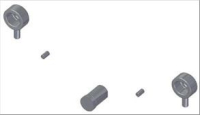 КОМПЛЕКТ ВСТАВОК ИЗ СТАЛИ ДЛЯ ЛОТКА ДЛЯ МОДЕЛЕЙ СЕРИИ SPEED PRO