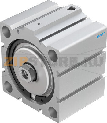 Пневмоцилиндр короткоходовой Festo AEVC-80-25-I-P-A 