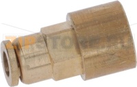 STRAIGHT FITTING ø 1/4F - 6 mm