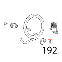 Clip to fix, Ø: 10 mm, connection joi Unox XVC 205E