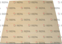 LOT DE 2 PLAQUES REFRACTAIRES 530x530 mm