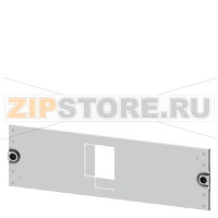 SIVACON S4 Masking frame SENTRON 3VA 3VA23 (up to 400 A) 3VA24 (up to 630 A) 4-pole Upright mounting position Fixed mounting Number of switches 3 Height 600 mm Width 800 mm Siemens 8PQ2060-8BA08