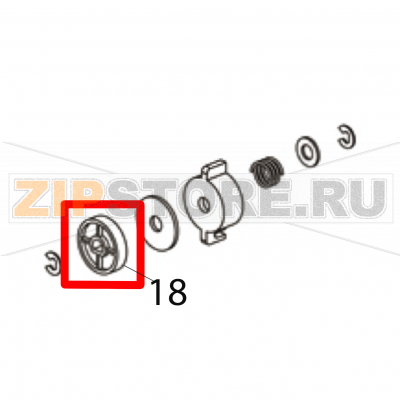 Friction plate Godex EZPi-1300 Friction plate Godex EZPi-1300Запчасть на деталировке под номером: 18Название запчасти Godex на английском языке: Friction plate EZPi-1300.