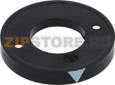 BLACK KNOB TIMER RING NUT ø 72 mm 