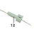 Cable clip Meiko DV 80.2