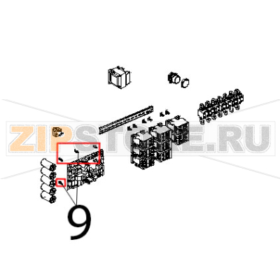 Supporto per scheda Unox XVC 1005P Supporto per scheda Unox XVC 1005PЗапчасть на деталировке под номером: 9