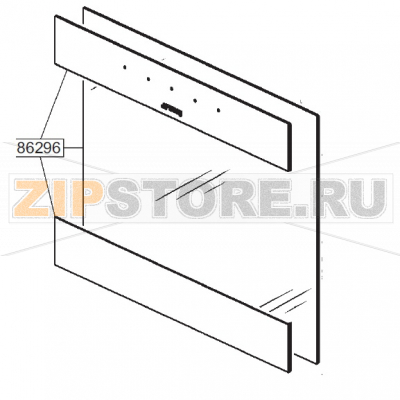 Внешнее стекло дверцы печи 603x435 mm Smeg ALFA 43 GH Внешнее стекло дверцы печи 603x435 mm Smeg ALFA 43 GHЗапчасть на деталировке под номером: 86296