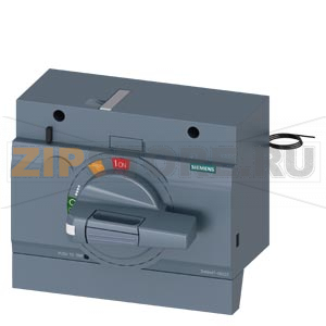 FRONT MOUNTED ROTARY OPERATOR STANDARD WITH DOOR INTERLOCKING IEC IP30/40 ILLUMINATION KIT 24 V DC ACCESSORY FOR: 3VA5/6 400/600 Siemens 3VA9447-0EK23 