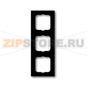 Рамка трехместная, антрацитовая ABB 2CKA001754A4242 