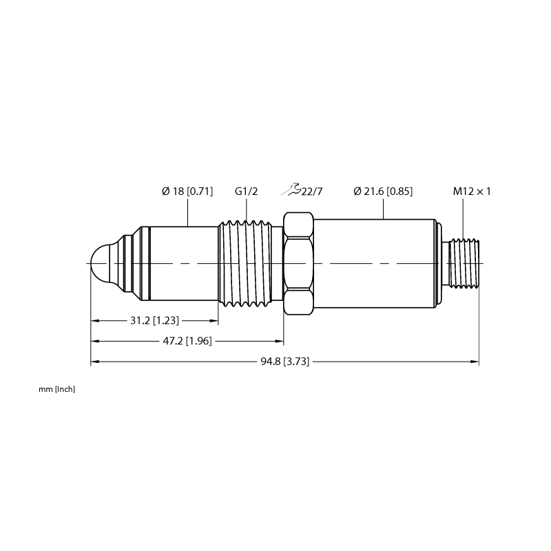Датчик предельного уровня Turck NCLS-30-UP6X-H1141 