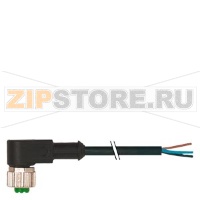 CONTROL LINE, PRE-ASSEMBLED ON ONE SIDE A-CODED ANGLE КАБЕЛЬ PLUG 4-ПОЛ. M12 C 5M КАБЕЛЬ 4X0.34SQMM Siemens 3RK1902-4GB50-4AA0