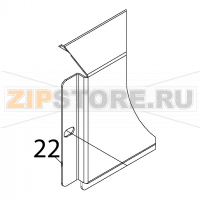 Rear lower panel Fagor FI-48