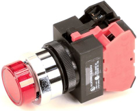 PUSH-BUTTON SWITCH RED