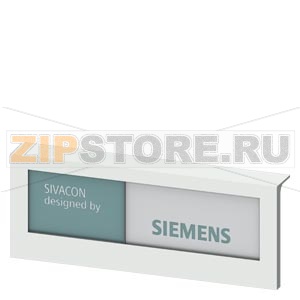 Табличка на шкаф SIVACON, SIEMENS Siemens 8PQ9400-0BA06 