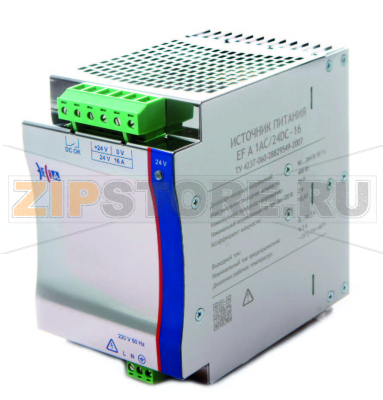 Источник питания 400 Вт ЭлеСи EF A 1AC/24DC-16 