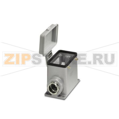 Приборный корпус Phoenix Contact HC-D 50-SFQD-97/M2PG21 крепление производится двумя защелками, высота 97 мм, с резьбовым соединением, 2x Pg21, с защитной крышкой.Минимальный заказ: 10 шт.Упаковка: 10 шт.
