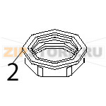 Wall bushing nut Fagor AD-120B