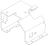 Скоба сетевого модуля (карты, интерфейса) для весов DIGI SM-300P/P+/B/EV/BS/EBS/GEV (BRACKET AE (I/F COVER))