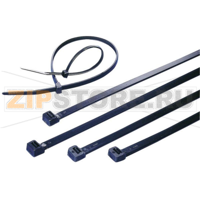 Стяжки кабельные 160 мм, черные, 100 шт TRU Components TC-CVR160LW203 