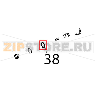 Guarnizione portalampada DE=53.2 Unox XBC 815G Guarnizione portalampada DE=53.2 Unox XBC 815GЗапчасть на деталировке под номером: 38