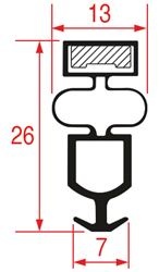 УПЛОТНИТЕЛЬ ВСТАВНОЙ 1045 - 2600 ММ 