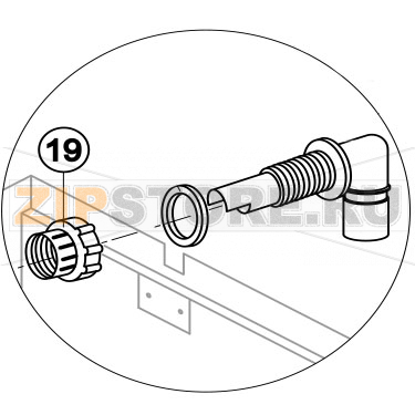 Кольцо стопорное Brema C 80 Кольцо стопорное для&nbsp;льдогенератора Brema C 80Запчасть на деталировке под номером: 19Название запчасти Brema на английском языке: Fittings locking ring C 80.