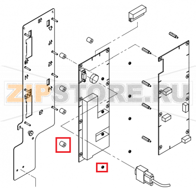 Fixing accessories for controller P2 P3 OES mini CONVOTHERM OES 10.10   Fixing accessories for controller P2 P3 OES mini CONVOTHERM OES 10.10Запчасть на сборочном чертеже под номером: C004Название запчасти на английском&nbsp;языке:&nbsp;Fixing accessories for controller P2 P3 OES mini CONVOTHERM OES 10.10