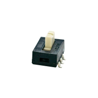 Переключатель движковый 115 В/AC, 0.3 А, 2 x вкл/выкл, 1 шт TE Connectivity 1825010-1