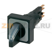 Переключатель поворотный белый, 2x45°: 1 шт Eaton Q18LWK3R-WS