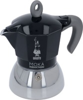 MOKA INDUCTION 4 CUPS BLACK BIALETTI