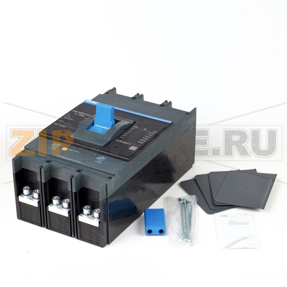 Выключатель автоматический 1250 A, 50 кА Chint NXM-1600S/3P 