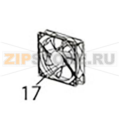 Fan Hurakan HKN-IMF15 Fan Hurakan HKN-IMF15Запчасть на деталировке под номером: 17