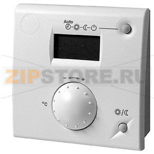 QAA55.110/301 - Комнатное устройство, тепловой насос, задатчик уставки, селектор режима работы, ЖК-дисплей Siemens QAA55.110/301 