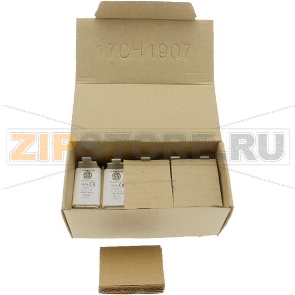 Предохранитель, 400 A, AC 690 В, 200 кА, size 00, 30x62x64 мм, aR, IEC Eaton FUSE 400A 690V 00B 