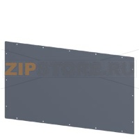 SIVACON, Roof, Closed, IP55, W: 1000 mm, T: 600 mm, zinc-plated Siemens 8MF1006-2UD11-0A