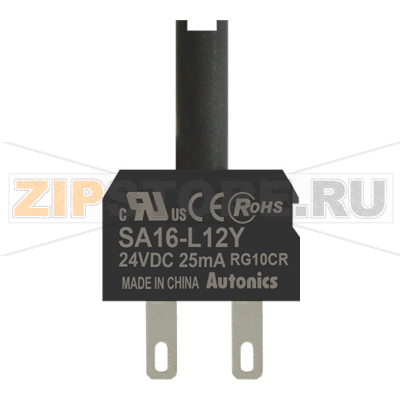 Блок контактов 12 В/DC, индикатор: желтый Autonics SA16-L12Y 