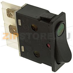 BLACK BIPOLAR SWITCH 16A 250V 