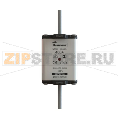 Предохранитель, 315 A, AC 500 В, 120 кА, NH03, gL/gG, IEC Eaton NH FUSE 315A 500V GL/GG SIZE 03 