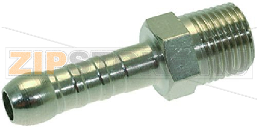 СОЕДИНЕНИЕ Ø 1/8"M NPT ДЛЯ ТРУБКИ Ø 7 ММ 