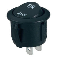 Переключатель клавишный 250 В/AC, 6 А, 1 x вкл/вкл, 1 шт SCI 28430C608