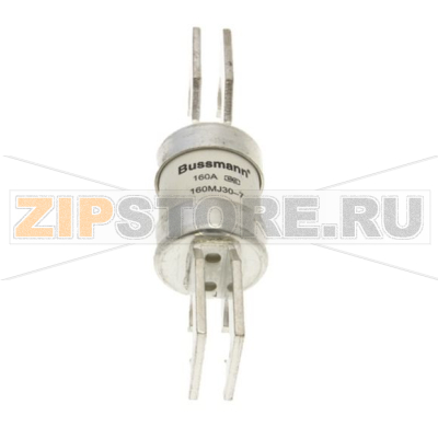 Предохранитель энергосистем, 160 A, AC 415 В, 80 кА, BS88/J, 31x110 мм, gU, BS, 82 мм Eaton 160AMP 