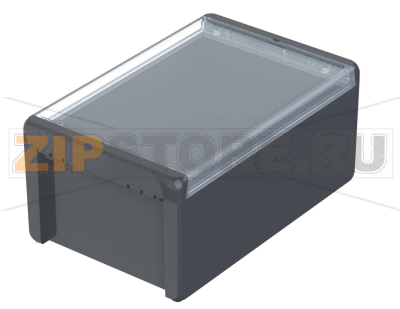 Корпус, 271x170x120 мм, поликарбонат UL 94 V0, прозрачная крышка Bopla B 261712 PC-V0-G 7024 