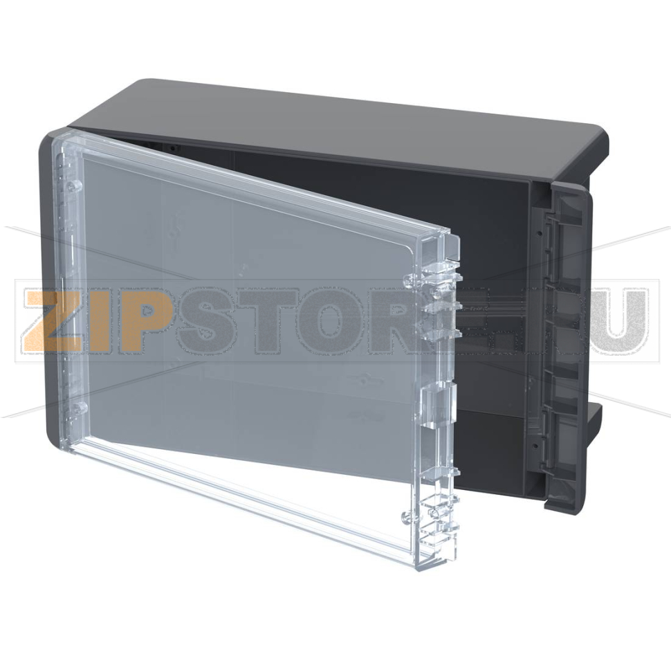 Корпус, 271x170x120 мм, поликарбонат UL 94 V0, прозрачная крышка Bopla B 261712 PC-V0-G 7024 