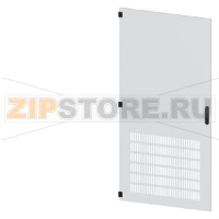 SIVACON, door, left, ventilated, IP20, H: 2000 mm, W: 900 mm, RAL 7035, Protection class 1 Siemens 8MF1090-2UT15-1BA2