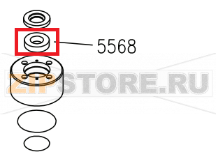 Cuscinetto 6005/2RS 25x47x12 Inox Aristarco TR 1650                               Cuscinetto 6005/2RS 25x47x12 Inox Aristarco TR 1650Запчасть на сборочном чертеже под номером: 5568Название запчасти Aristarco на итальянском языке: Cuscinetto 6005/2RS 25x47x12 Inox Aristarco TR 1650
