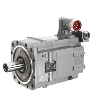 SIMOTICS S Синхронный двигатель 1FT7, M0=35Nm (100K) NN=4500rpm, PN=14.60kW water-cooled IMB 5 design (IM V1, IM V3) Flange 1 (1FT6 compatible) Power connector rotatable, Absolute en coder, Single-turn 24-bit (encoder AS24DQI) smooth shaft, without holdin 