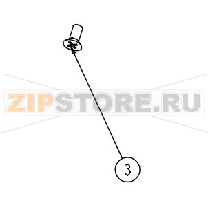 Винт с плоской головкой CRES M3 X 6 Datamax A-4310 LH Винт с плоской головкой CRES M3 X 6 Datamax A-4310 LHЗапчасть на сборочном чертеже под номером: 3Название запчасти Datamax на английском языке: (25PK) SCREW FLATHEAD CRES M3 X 6 