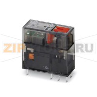 Вставное миниатюрное реле Phoenix Contact REL-MR-230AC/21HC AU/MS