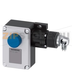 SIGUARD-ТРОСОВЫЙ ВЫКЛЮЧАТЕЛЬ МЕТАЛЛ. КОРПУС, 1X M16X1, 5 1НО+1НЗ, С ФИКСАЦИЕЙ СОГЛАСНО EN418 РАЗБЛОКИРОВКА КНОПКОЙ ДЛЯ ДЛИНА ТРОСА ДО 50M Siemens 3SE7140-1BD00 